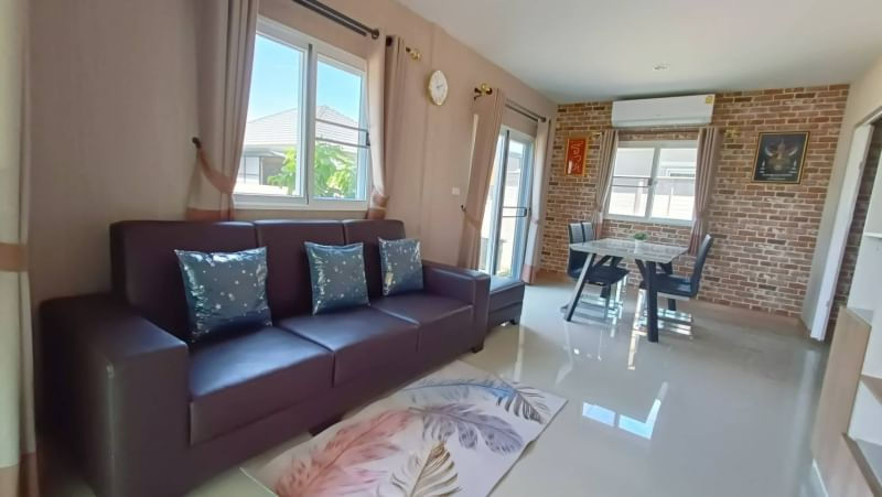 ภาพขนาดย่อ: ให้เช่าบ้านเดี่ยว 2 ชั้น โซนรวมโชค 2-stories house for rent Ruamchok areaar