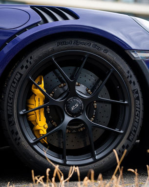 Unmatched wheels of the 991 GT3 RS