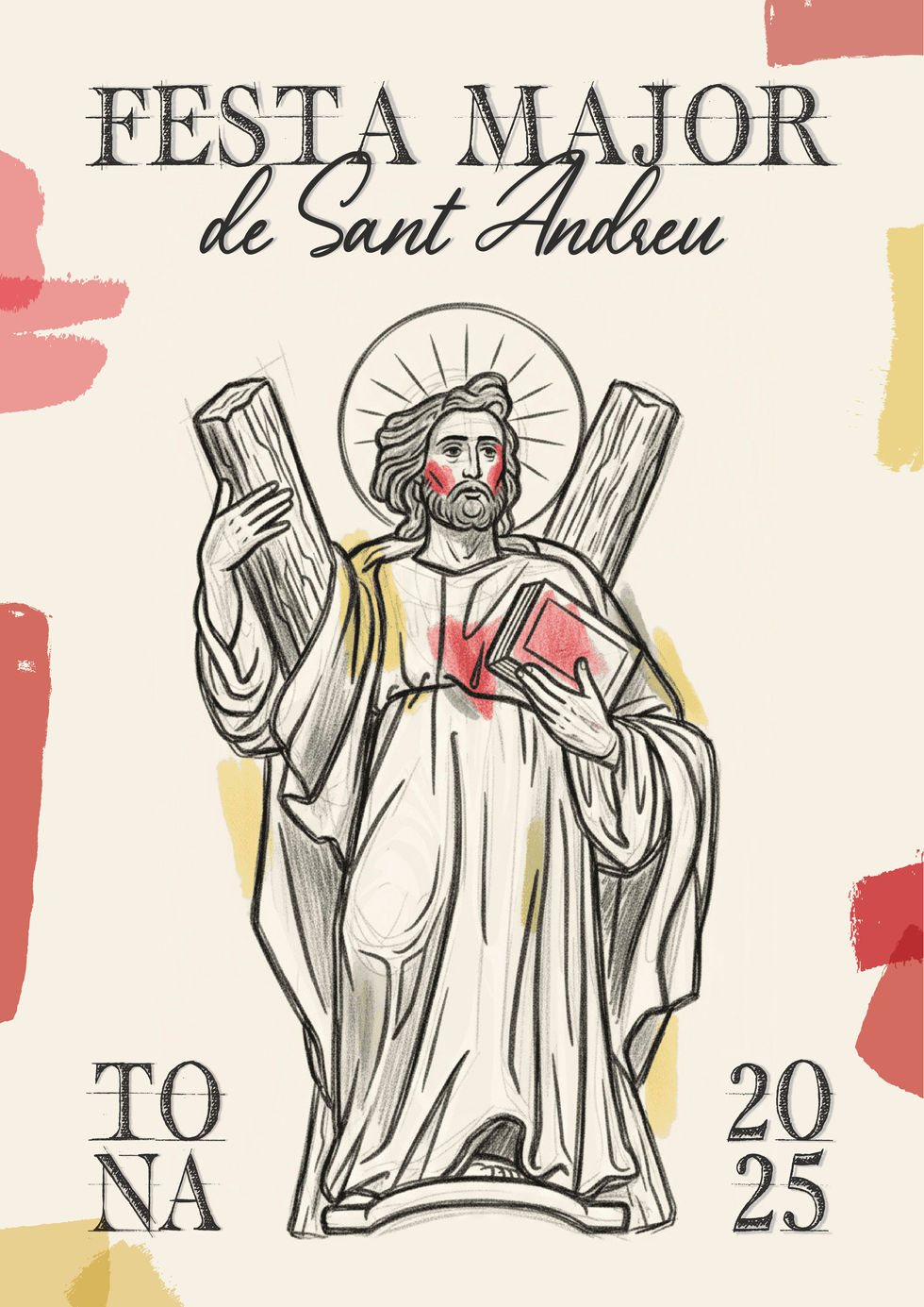 CARTELL FESTES SANT ANDREU 2025_ilustracio