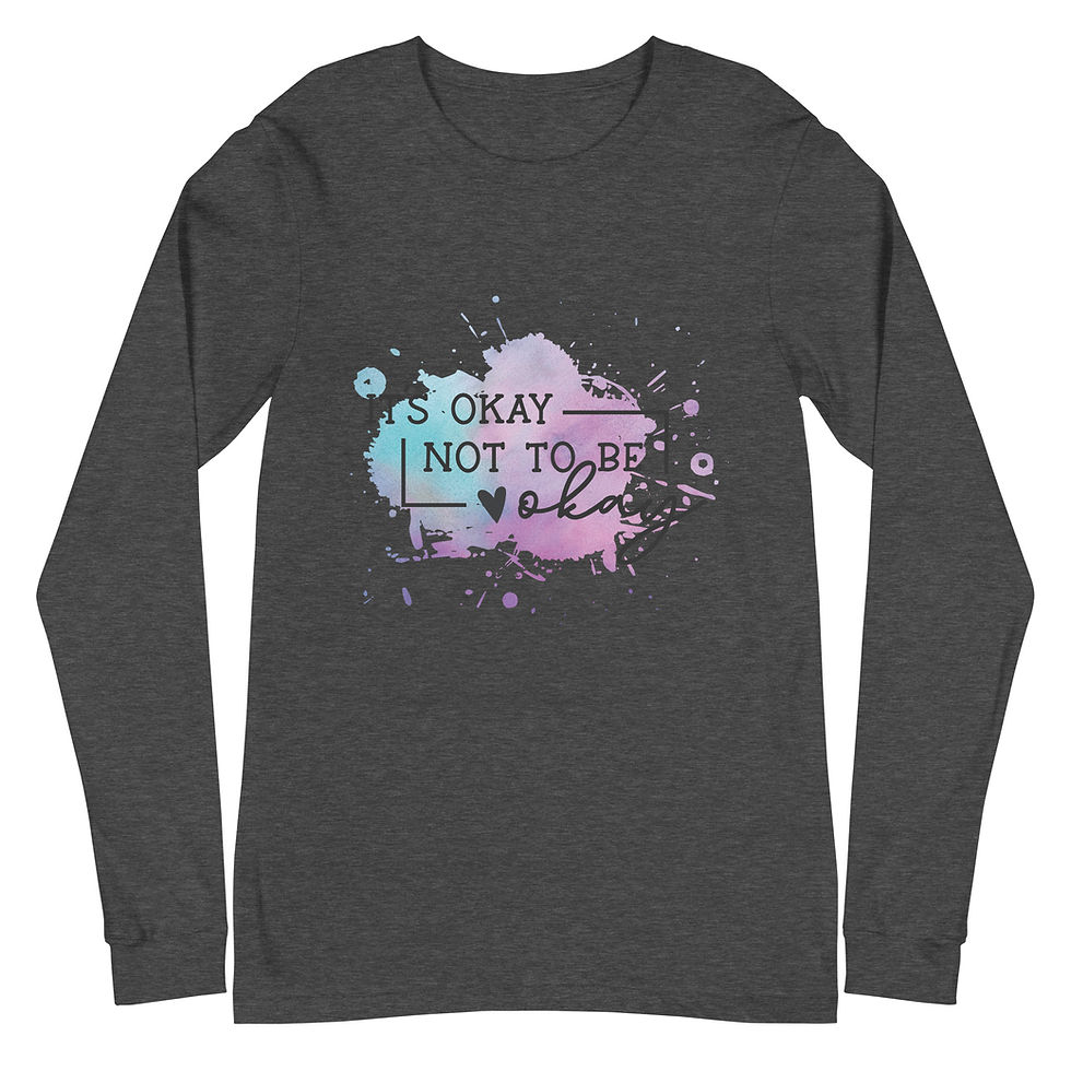 Thumbnail: It's Ok Unisex Long Sleeve Tee