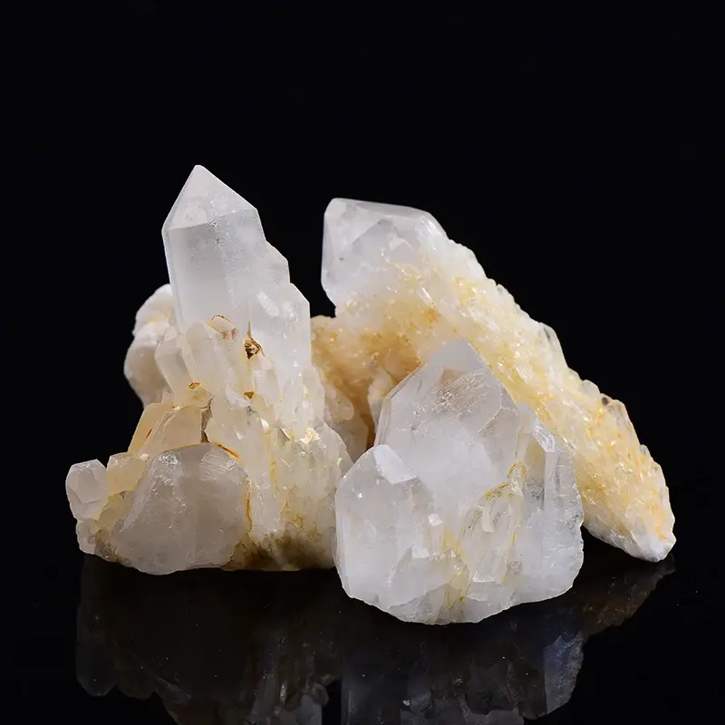 Thumbnail: Raw Quartz Cluster Reiki Stone