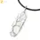 Thumbnail: Natural Crystal Pendant Silver Color Life Tree Wire Wrap