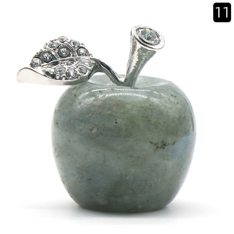 Thumbnail: Natural Polished Hand Carved Apple