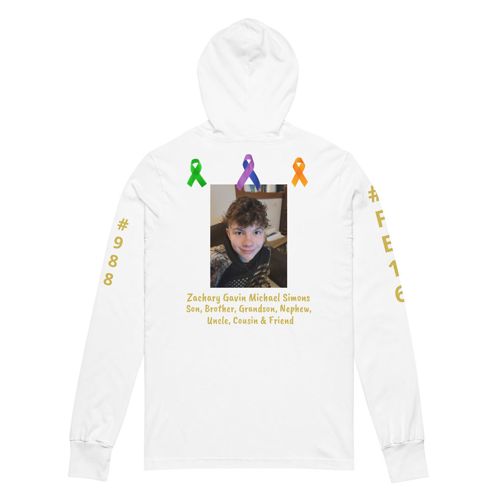 Thumbnail: Zachary's Dream Team 2025 Hooded long-sleeve tee