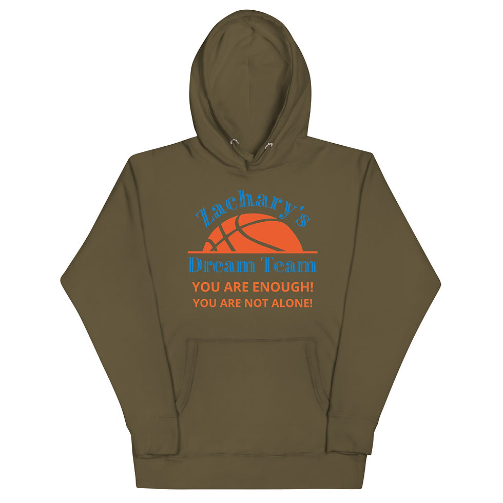 Thumbnail: Zachary's Dream Team 2024 Unisex Hoodie
