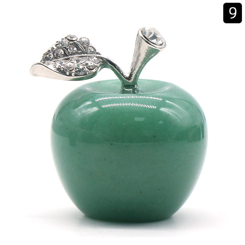 Thumbnail: Natural Polished Hand Carved Apple