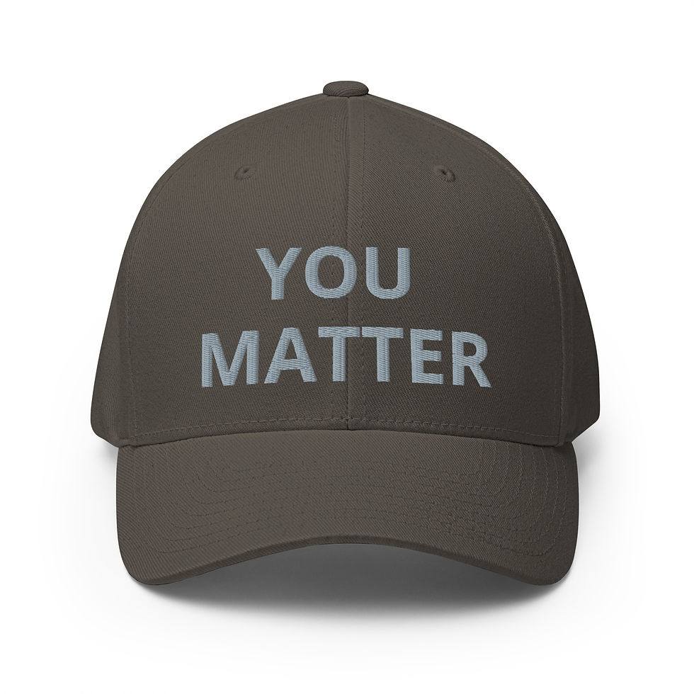 Thumbnail: YOU MATTER Structured Twill Cap