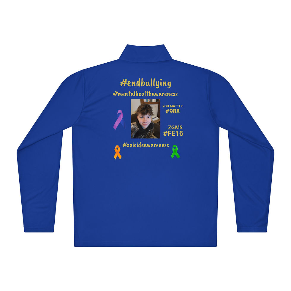 Thumbnail: Zachary's Dream Team 2025 Lightweight quarter-zip pullover