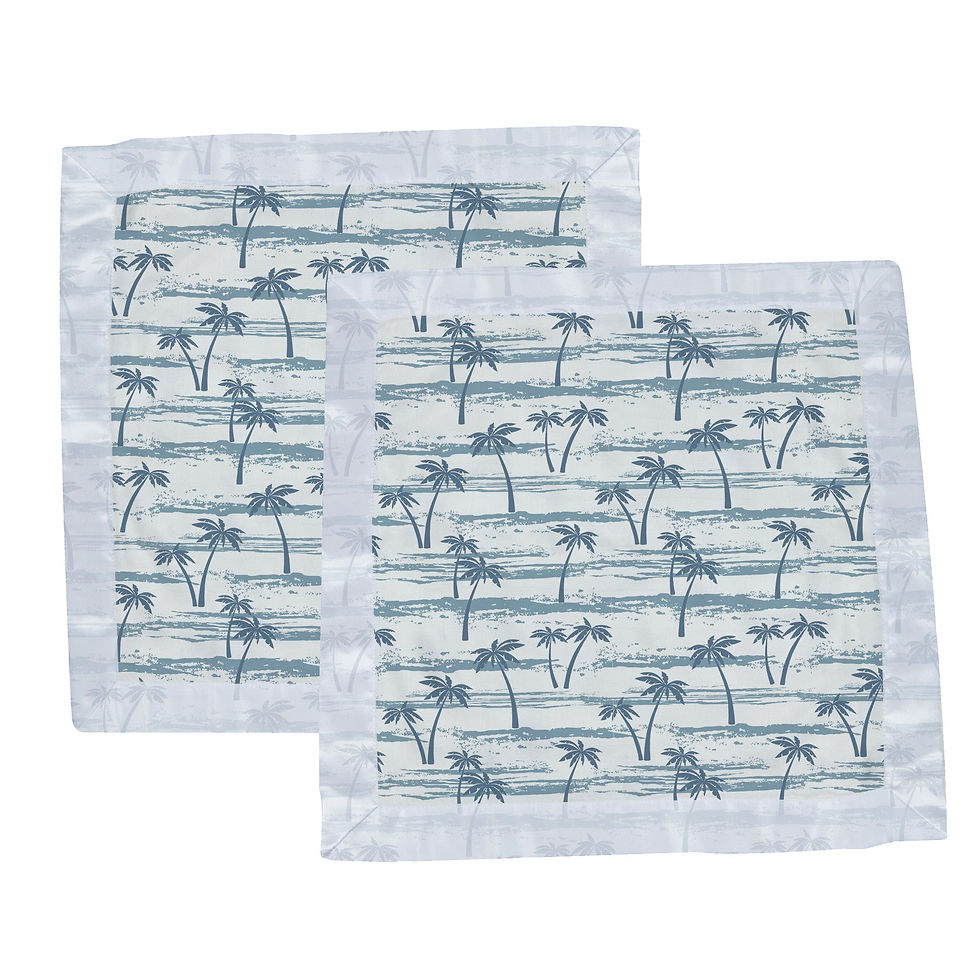 Thumbnail: Ocean Palm Trees Bamboo Newcastle Blankie