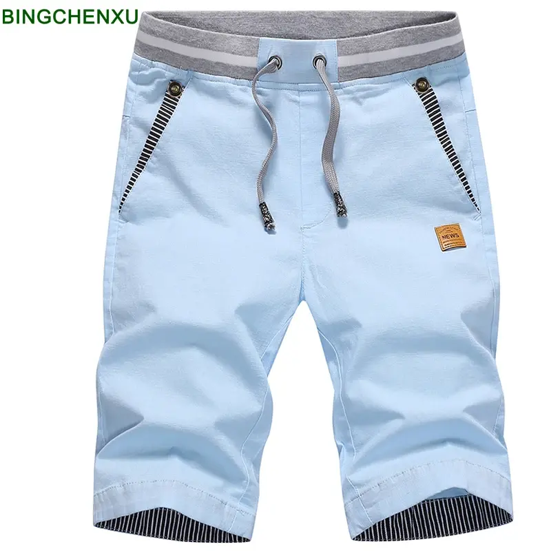 Thumbnail: Linen Mens Casual Shorts