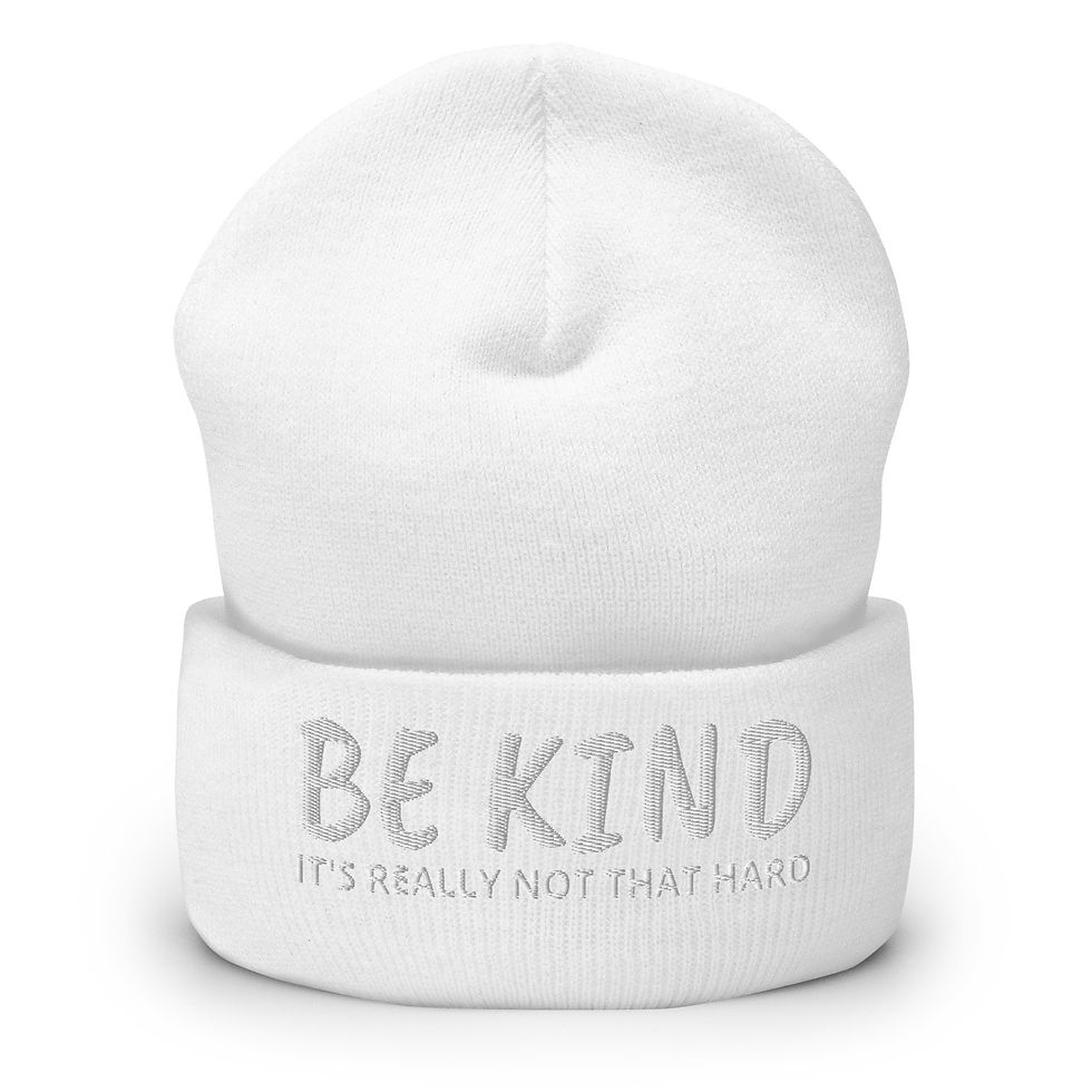 Thumbnail: BE KIND Cuffed Beanie