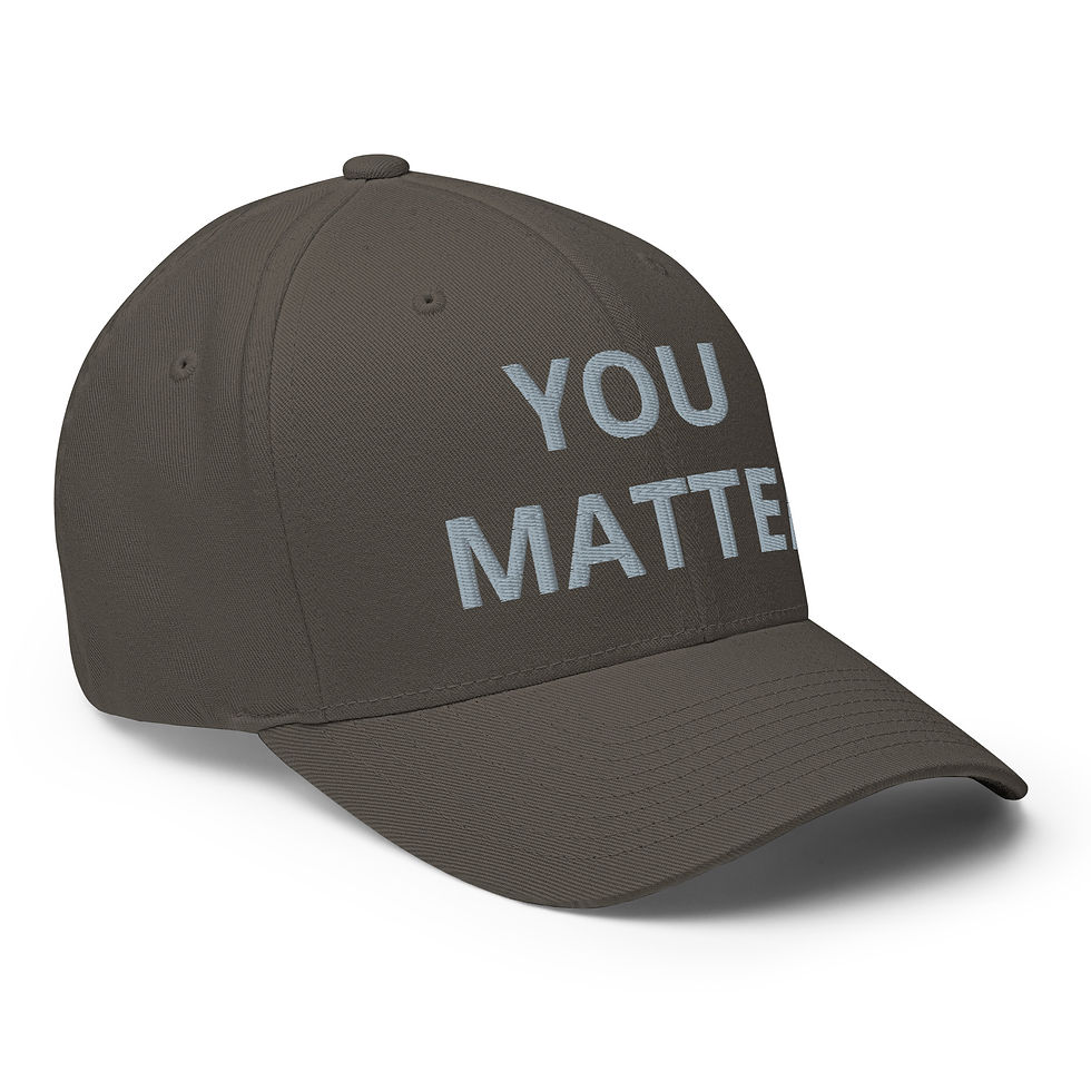 Thumbnail: YOU MATTER Structured Twill Cap