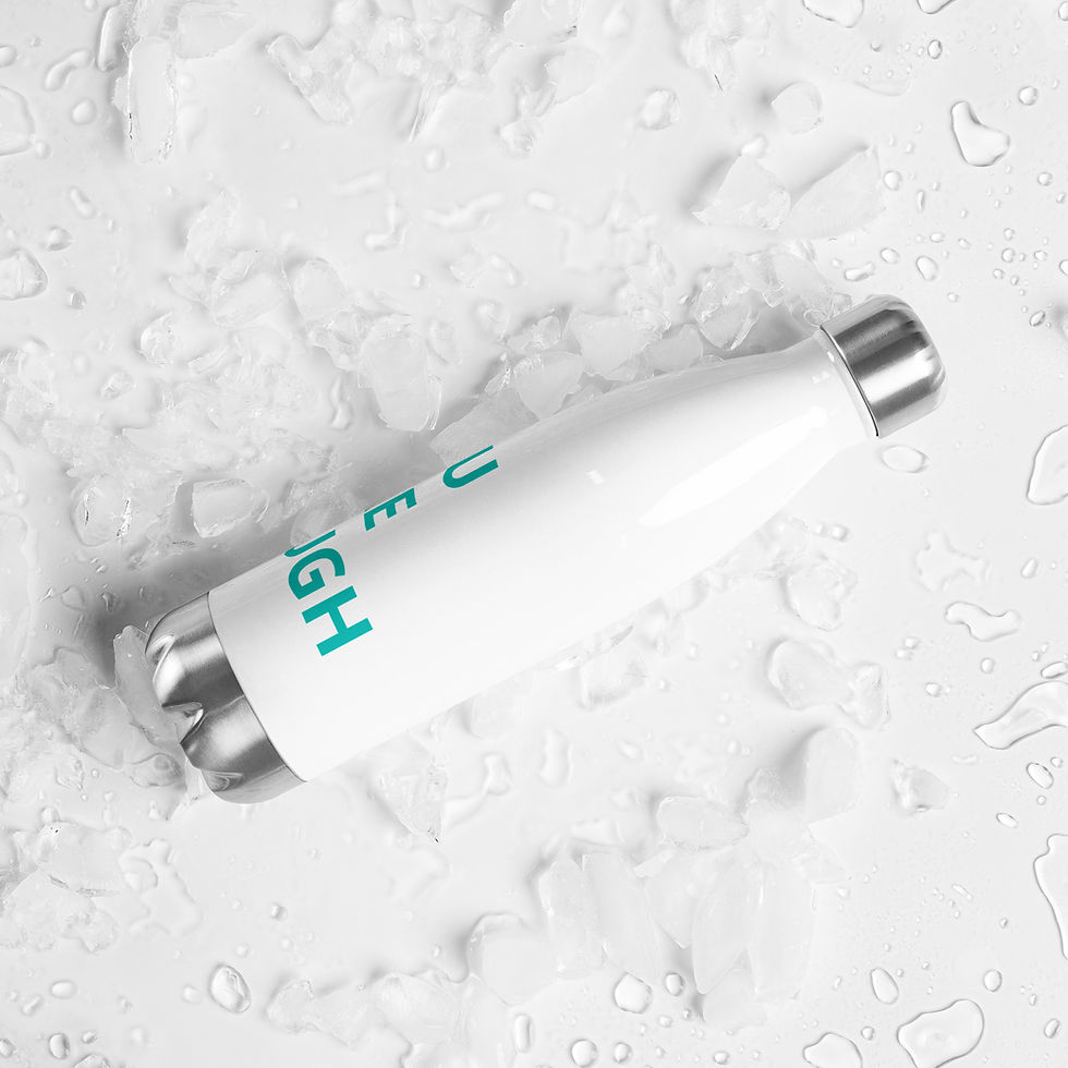 Thumbnail: YOU ARE ENOUGH Stainless steel water bottle
