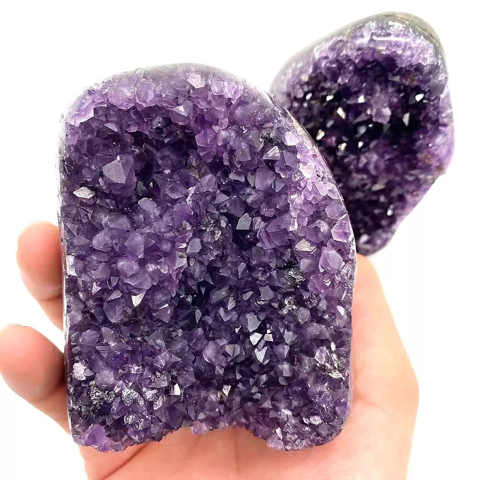 Thumbnail: Natural Amethyst Clusters