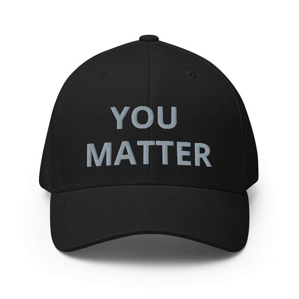 Thumbnail: YOU MATTER Structured Twill Cap