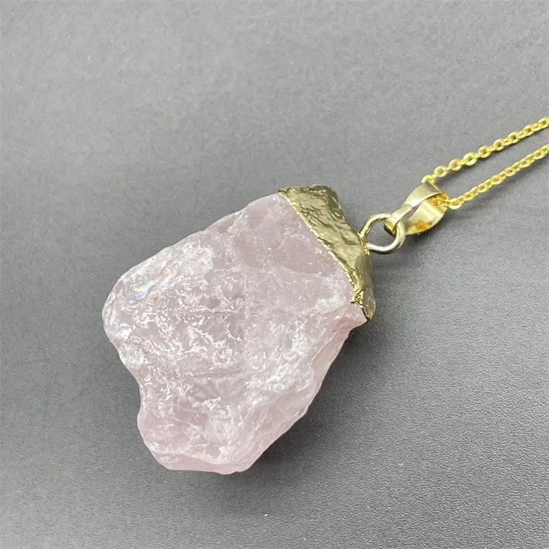 Thumbnail: Natural Raw Rough Crystal Pendant