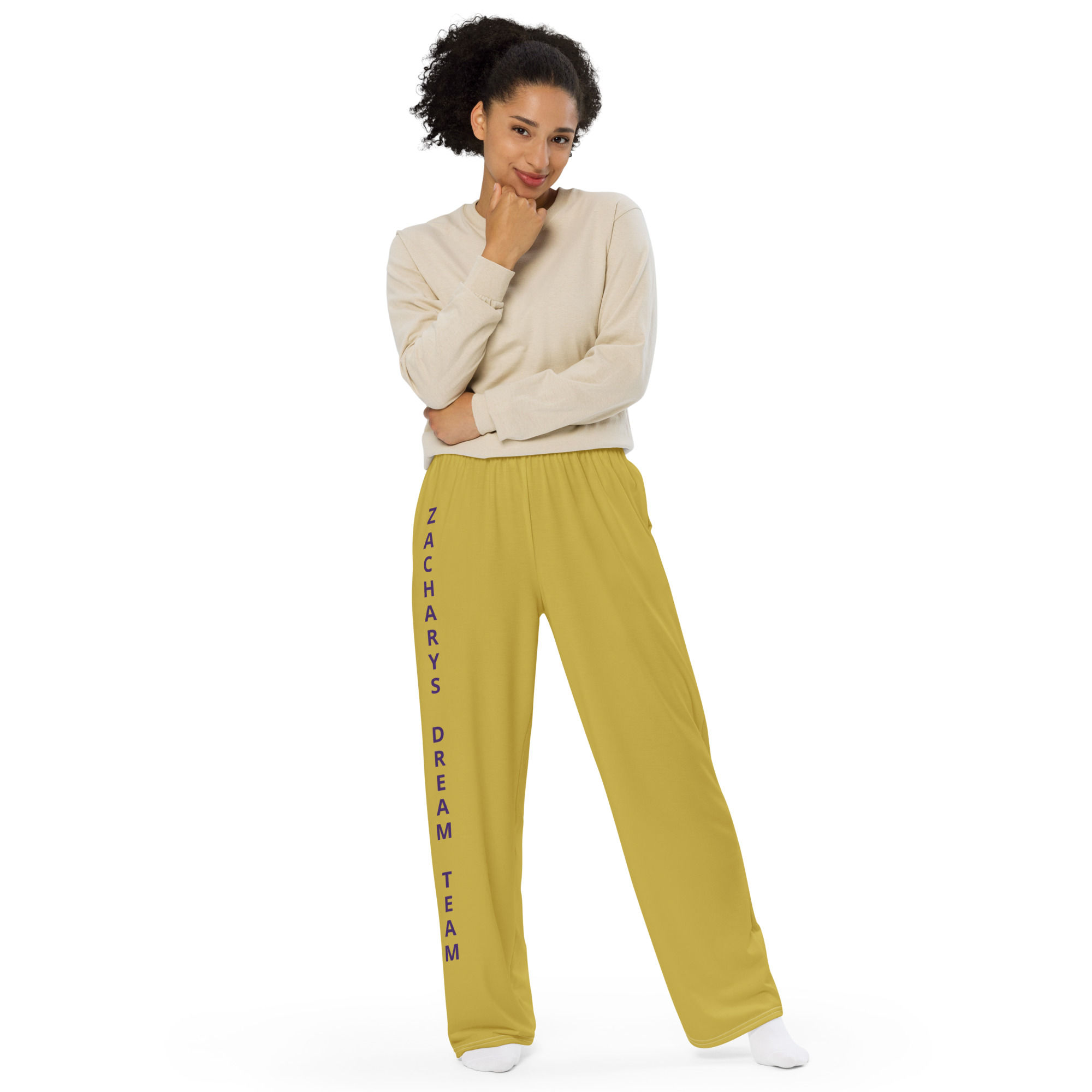 Zachary's Dream Team 2025 All-over print unisex wide-leg pants