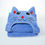 Thumbnail: Cat Hooded Cotton Towel: Little Kid