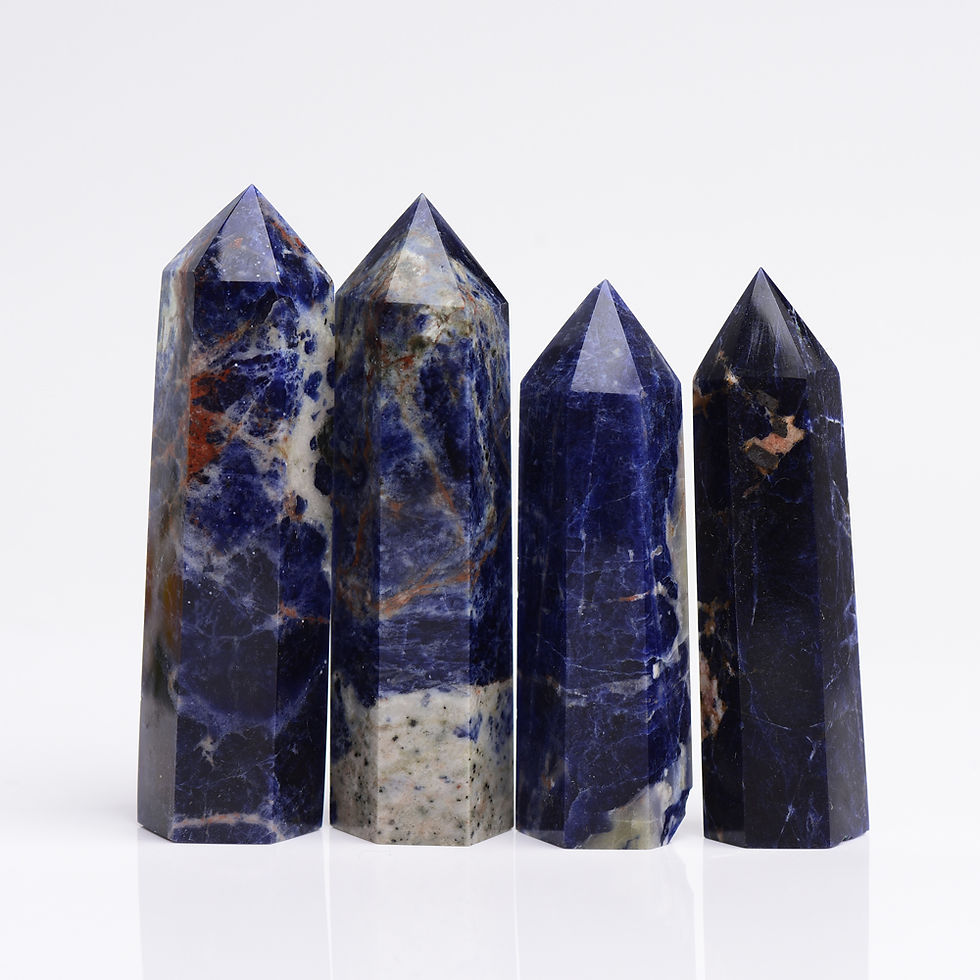Thumbnail: High Quality Natural Healing Crystal Crystal Tower Wands