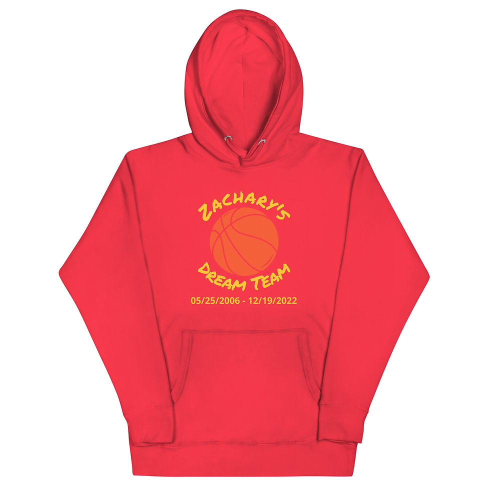 Thumbnail: Zachary's Dream Team 2023 Unisex Hoodie