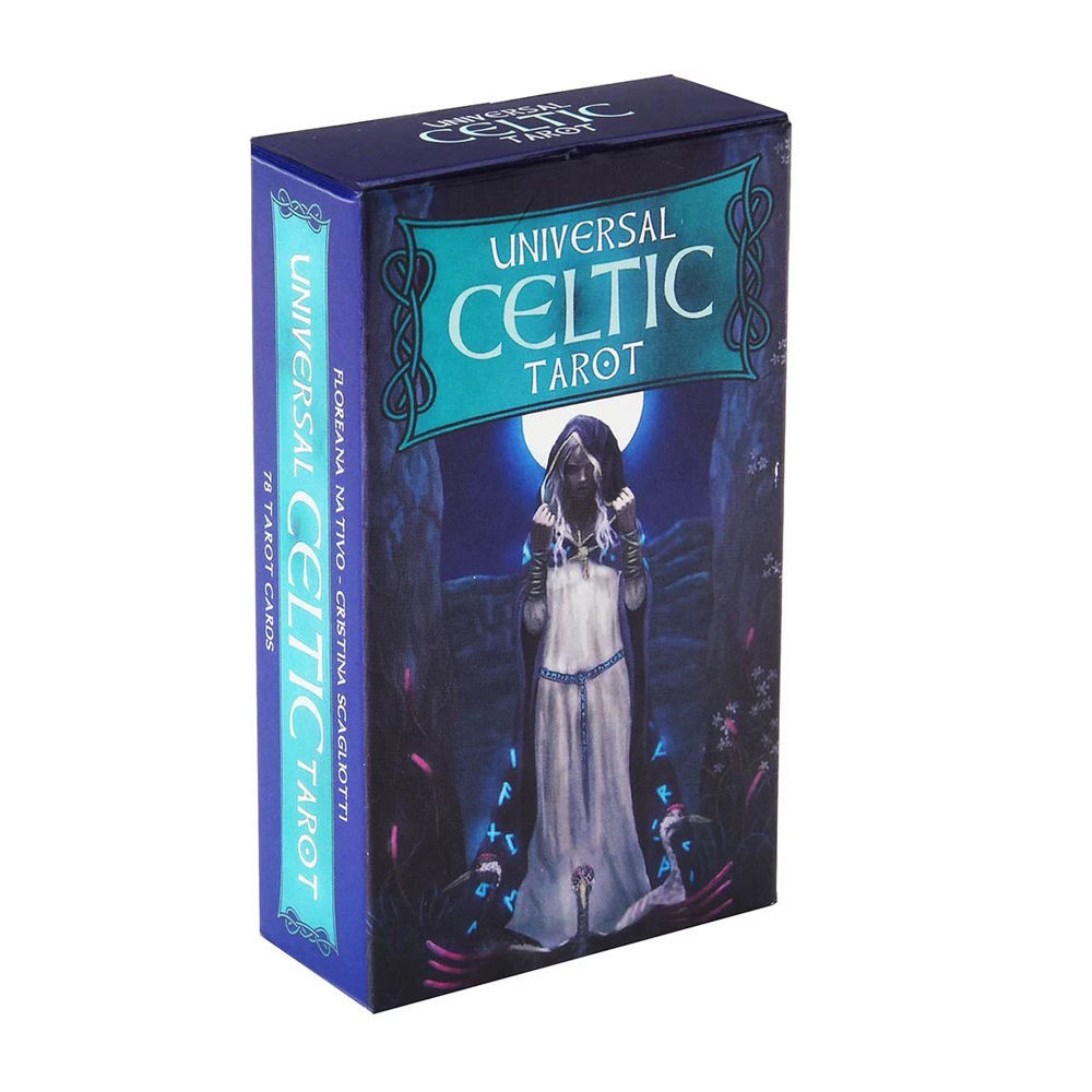 78 Cards / Deck Universal Celtic Tarot Board Deck Games Oracle For Fate Divinati