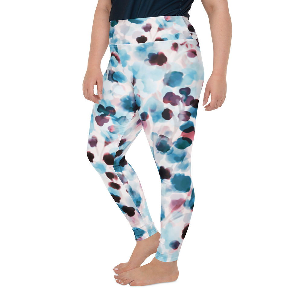 Thumbnail: All-Over Print Plus Size Leggings