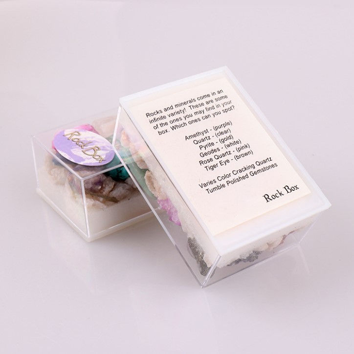 Thumbnail: Natural Rough Crystals Healing Stones in Box