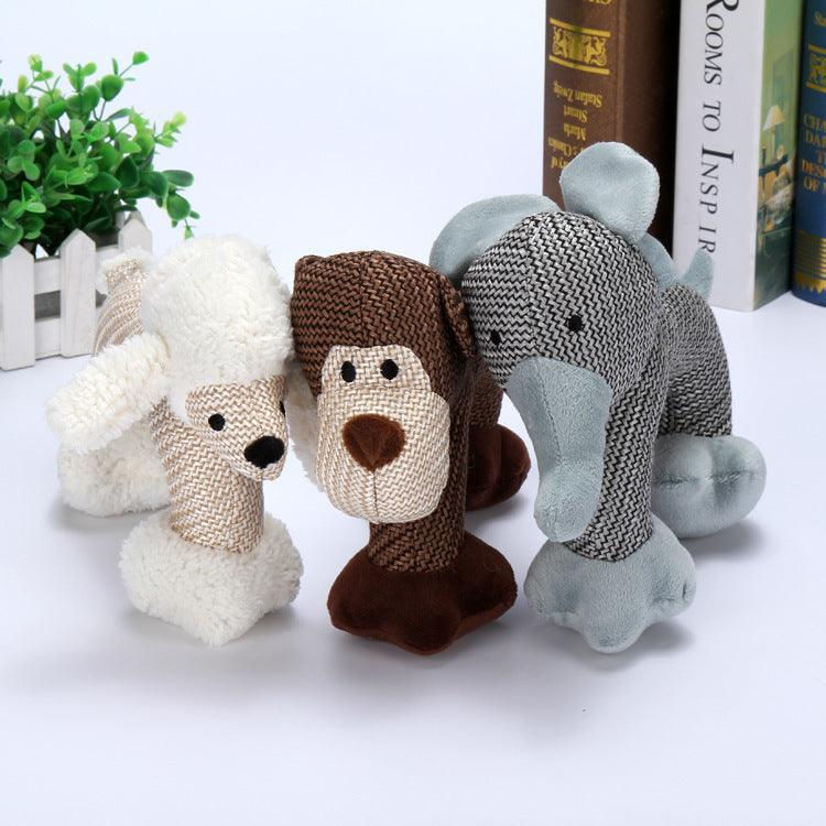 Thumbnail: Whistle Pals: Interactive Plush Dog Toys For Biting Fun