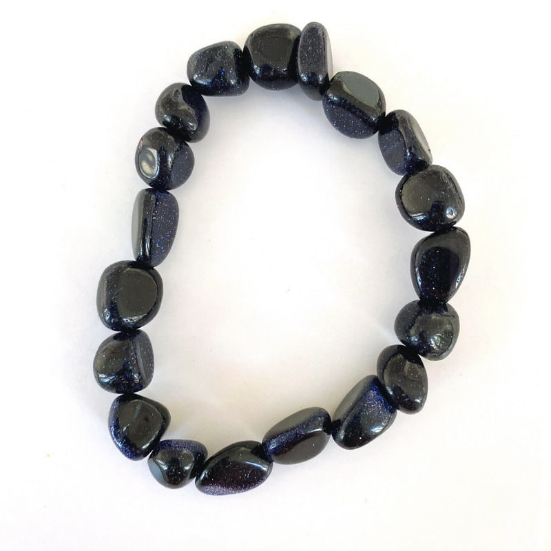 Thumbnail: Tumble Natural Crystal Bracelet for Men and Women