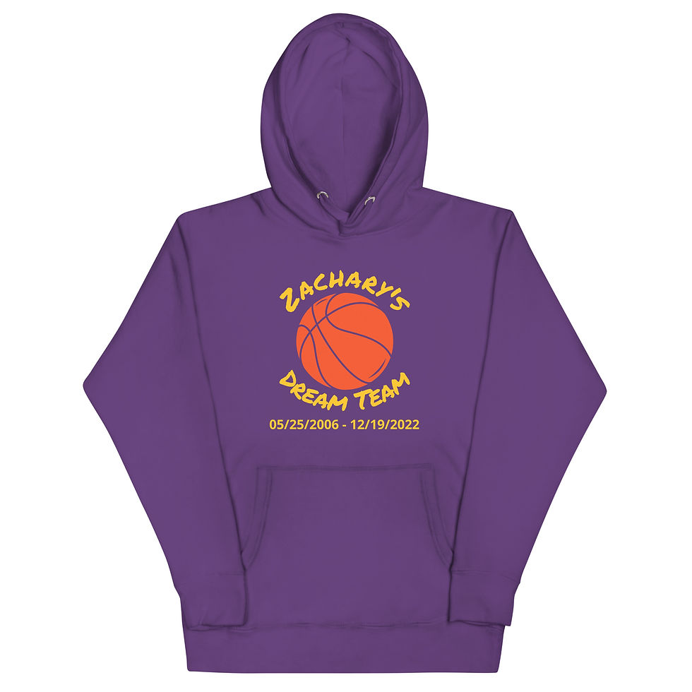 Thumbnail: Zachary's Dream Team 2023 Unisex Hoodie