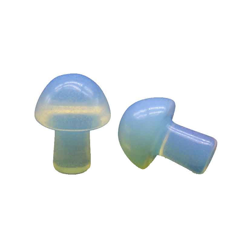 Thumbnail: Natural Mini Carved Mushrooms