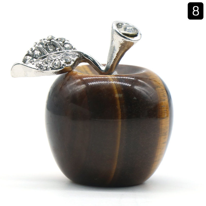 Thumbnail: Natural Polished Hand Carved Apple