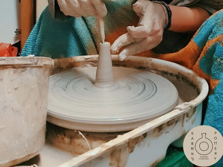 THOUGHTS WHILE DOING POTTERY