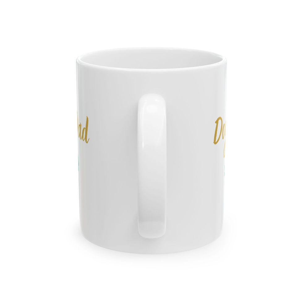 Thumbnail: Dog Dad Signature Ceramic Mug