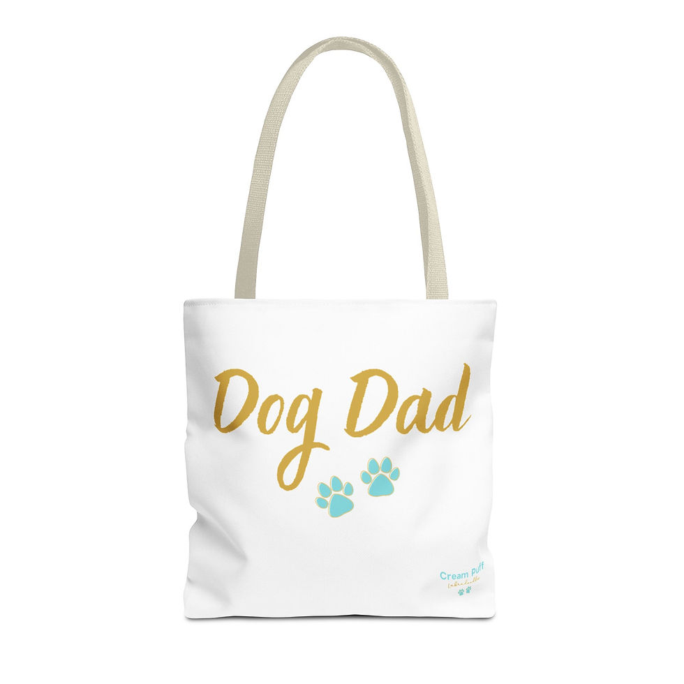 Thumbnail: Dog Dad Signature Tote Bag