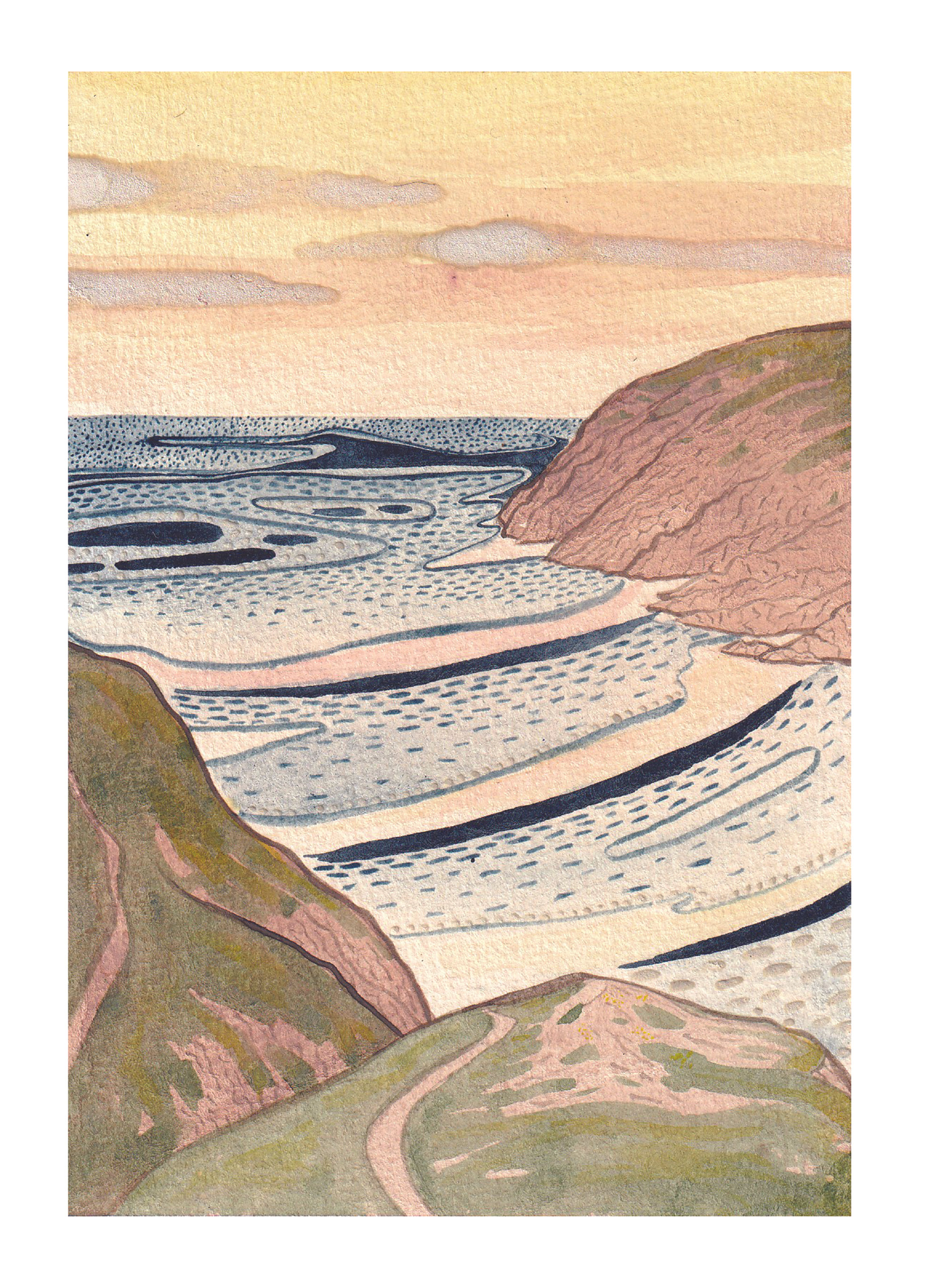 Sur l'île, j'aimerais t'emmener.