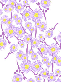 Drawing Daisies - Pattern Design by an Australian Surface Pattern Designer