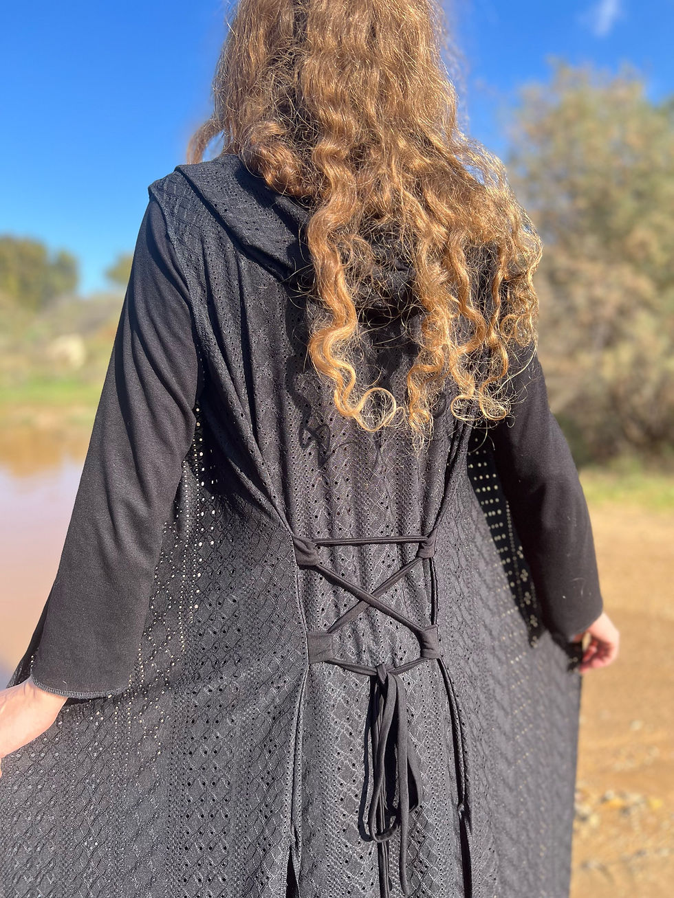 תמונה ממוזערת: ווסט Magic תחרה שחור  שבטי