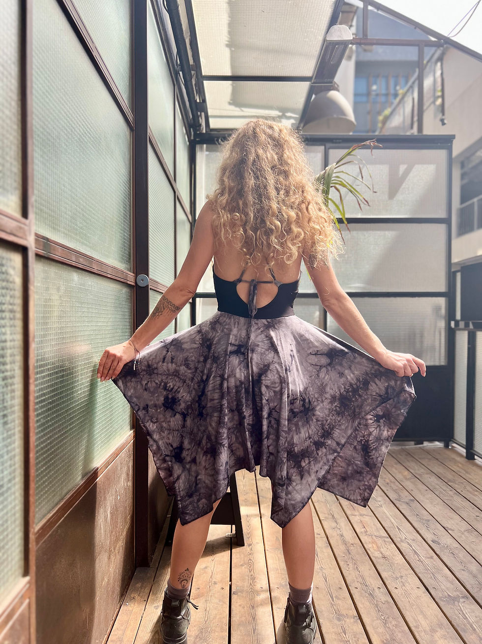 Fairy Dress Tai Dai Back View