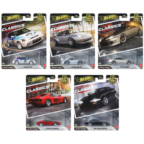 Hot Wheels Car Culture 2026 Modern Classics | Timeless Treasures
