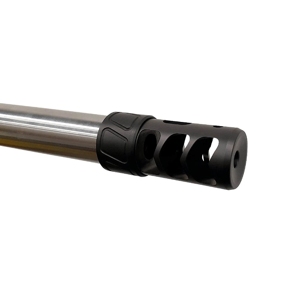 Thumbnail: Spearhead 3 Port Self Timing Muzzle Brake