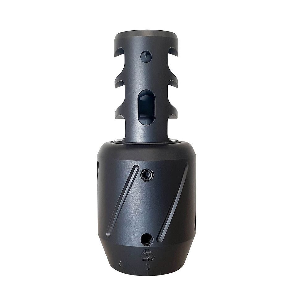 Thumbnail: Spearhead Tuner Muzzle Brake Combo 3 Port