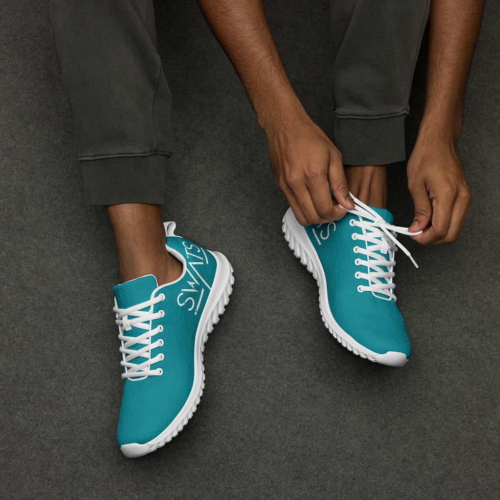 Thumbnail: SWATS QC Sprint Teal | Men’s athletic shoes