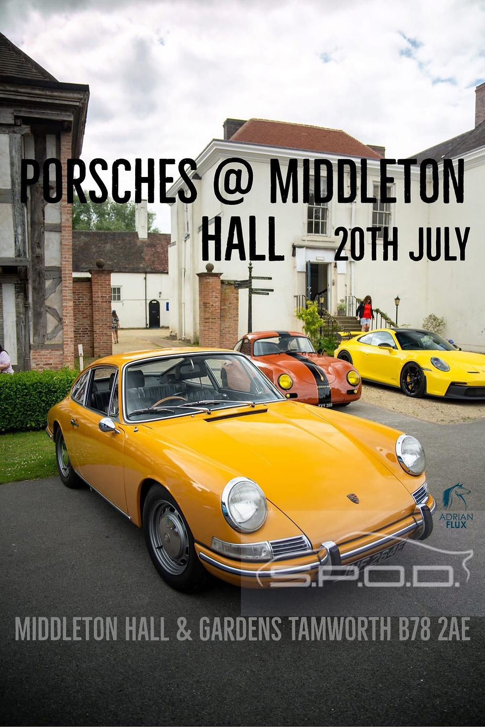 Porsches @ Middleton Hall