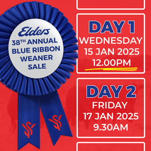 Elders Yea 38th Annual Blue Ribbon Weaner Sale
