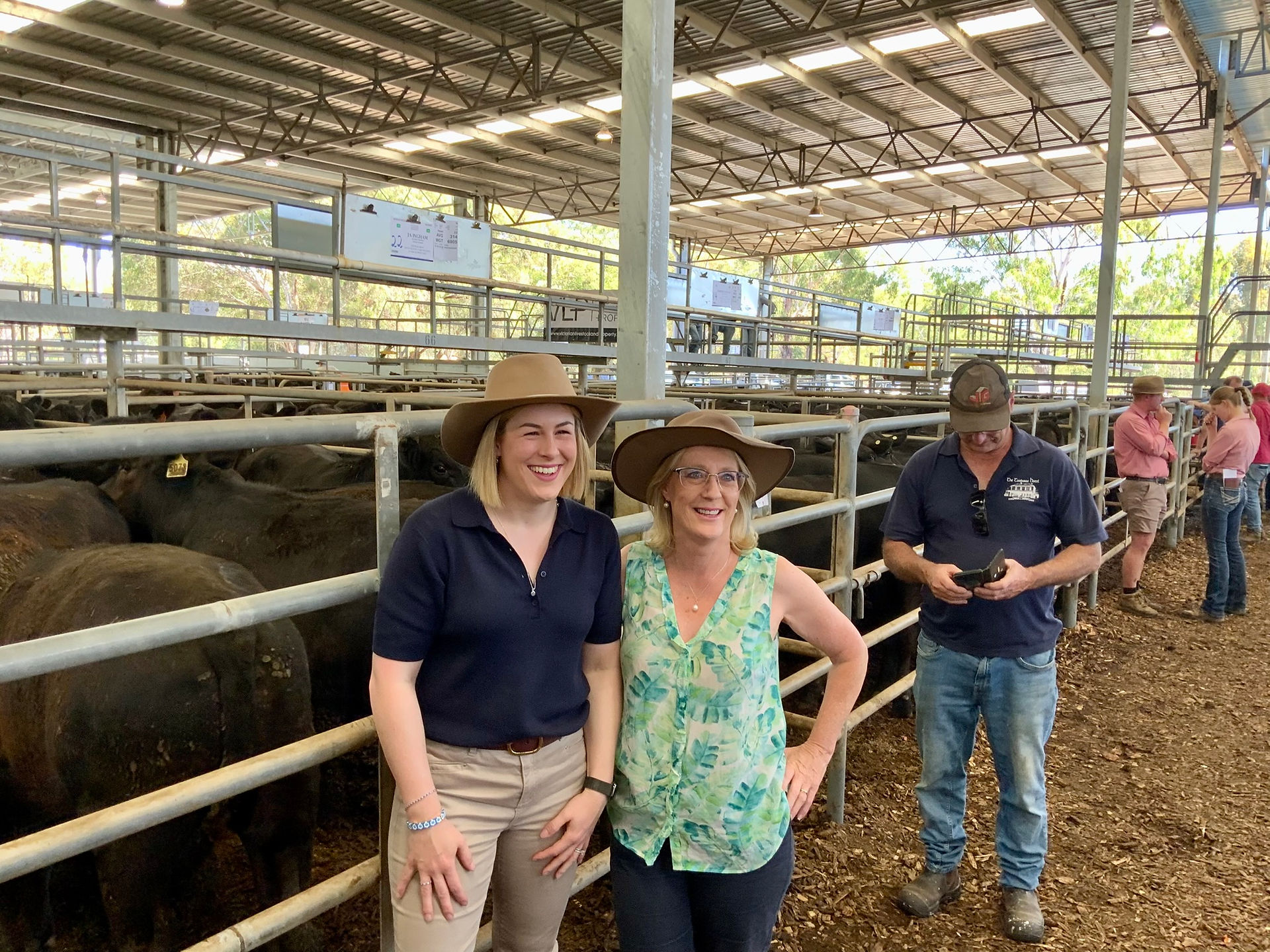Jess Wilson with local MP, Cindy McLeish