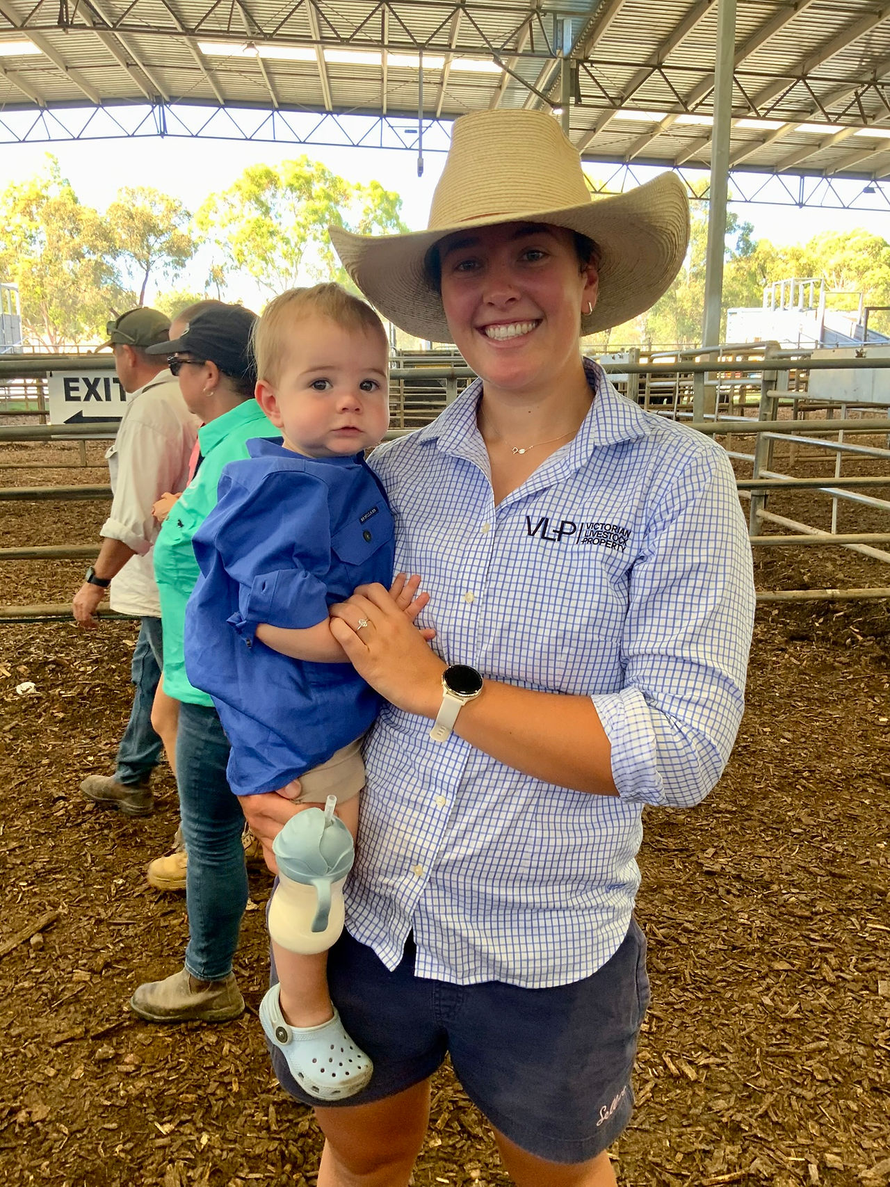 Kristen Leanne with son Oliver