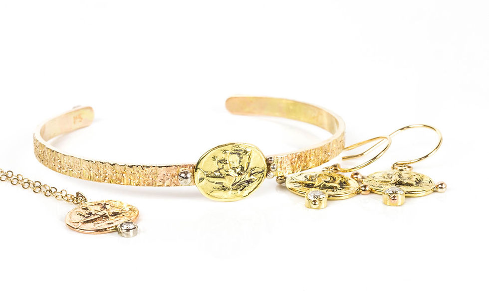 Thumbnail: Gold Centaur Coin Cuff