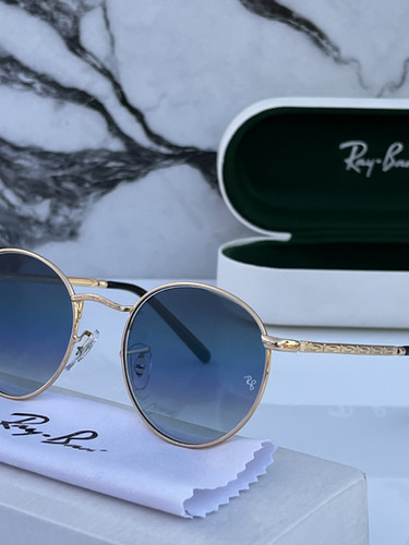 Ray-Ban 3637 Gold Blue Sunglasses for Men & women | Alpha