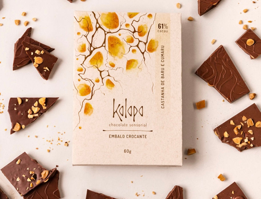 Thumbnail: 65% cacau com Laranja e Azeite de Oliva - Kalapa chocolate - 60g
